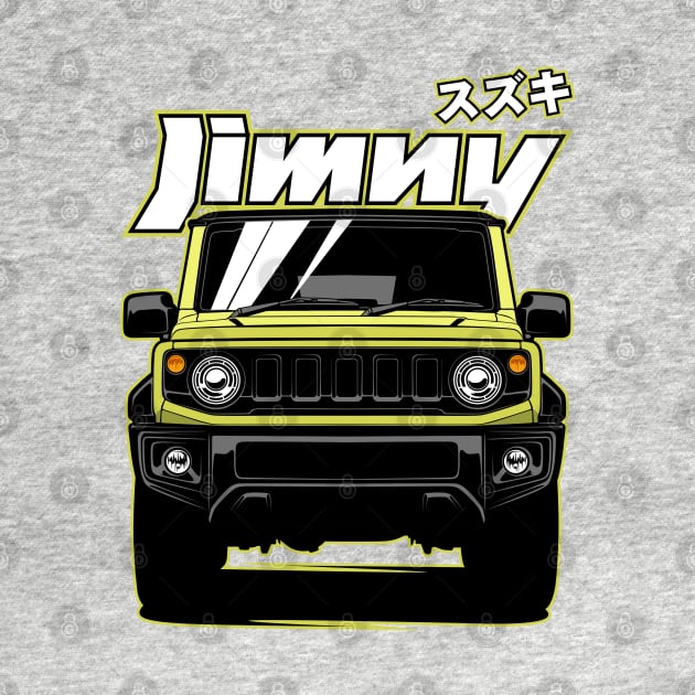 Jimny Sierra JB64/JB74 Kinetic Yellow by idrdesign
